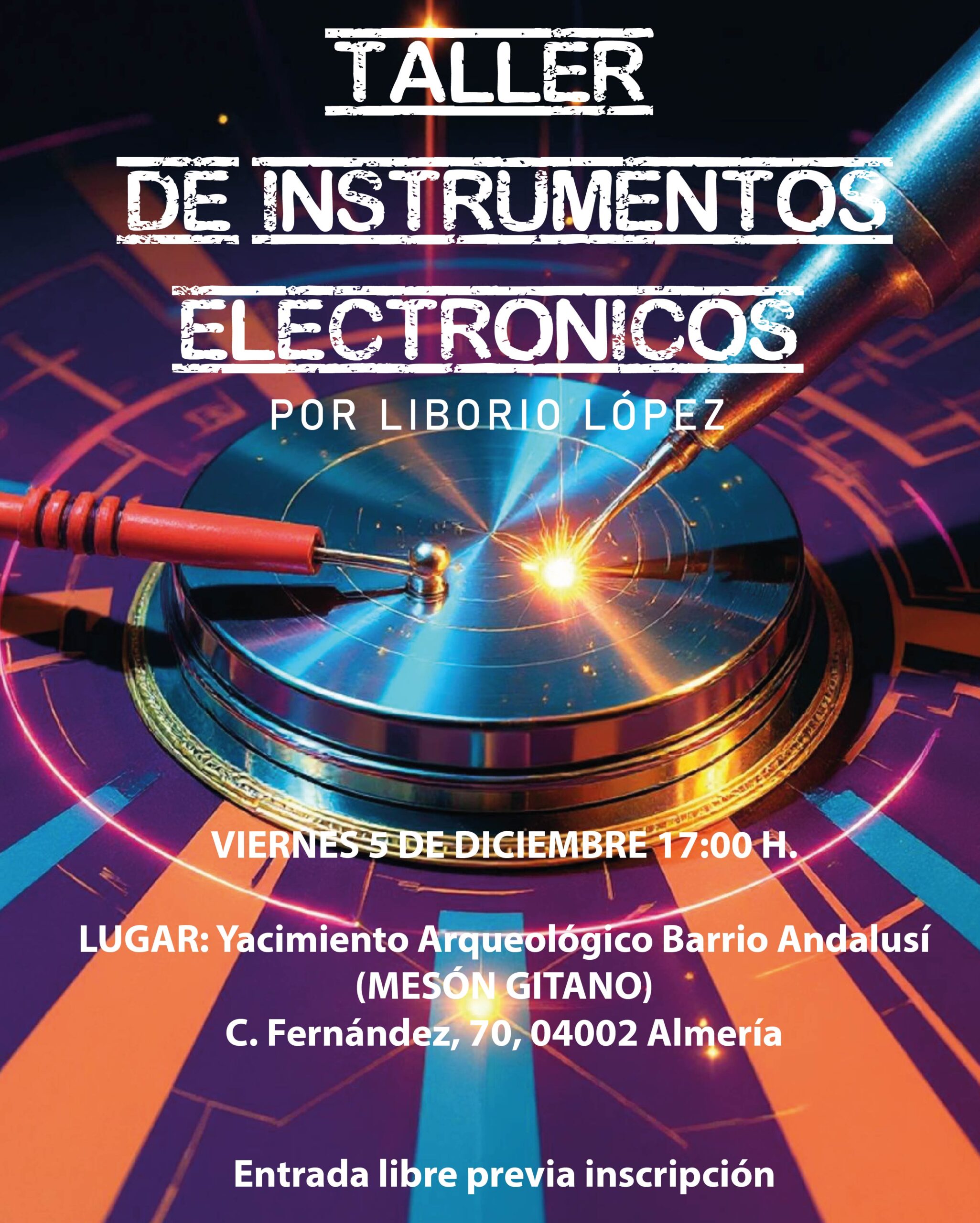 CARTEL TALLER LIBORIO 2 + TEXTO